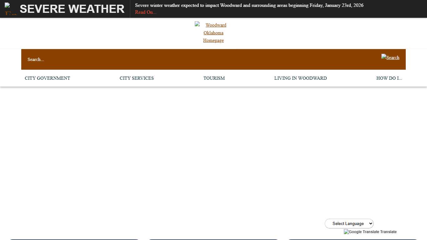 Woodward, OK - Official Website Official Website